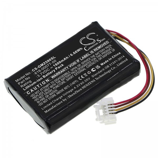 batterie pour Garmin zumo 590