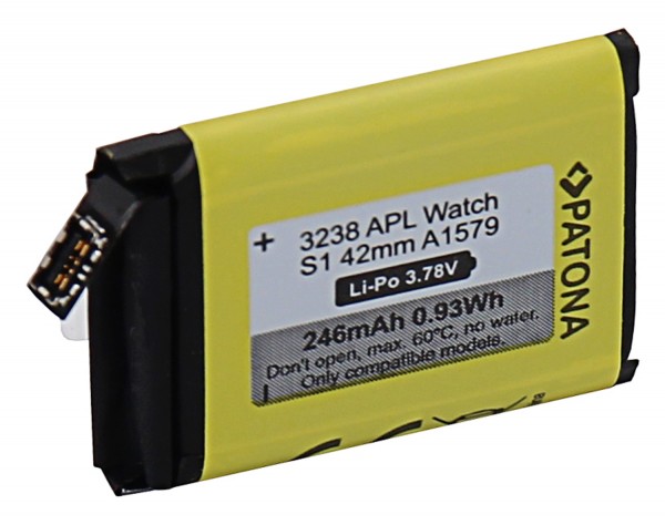 batterie pour Apple Watch Serie 1 42mm A1579